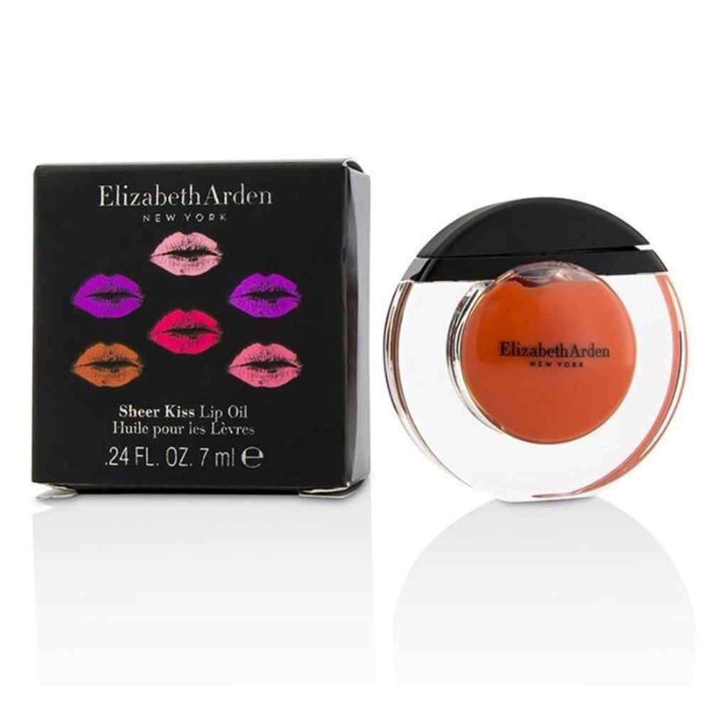 Elizabeth Arden Sheer Kiss Lip Oil in Coral 03 New